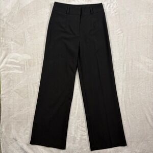 JOE B by Joe Ben Bassette Pants Wide Leg Black Women's Size 7 L32 Office Chic